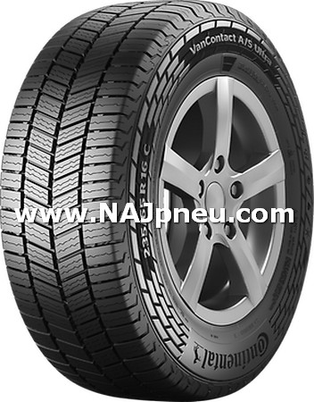 Continental VanContact A/S Ultra 195/65 R16C 104T #B,B,B(73dB), + montáž a vyváženie GRÁTIS pri nákupe spolu s diskami !*