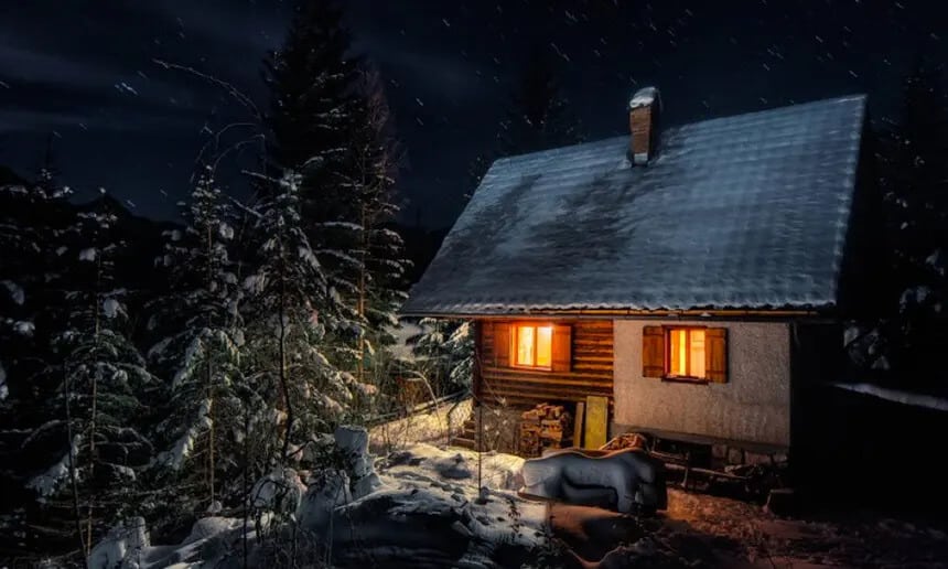 Slovinsko najkrajšie chaty