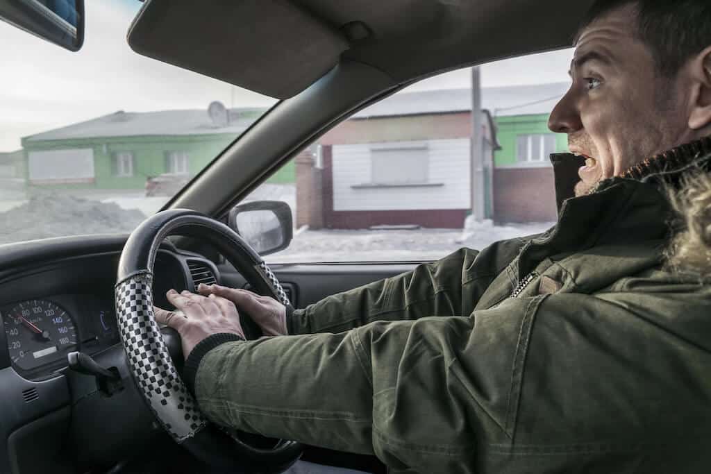 Strach za volantom počas zimy