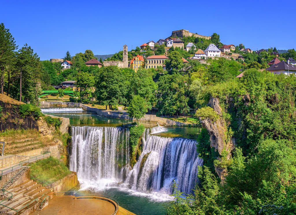 Jazero Pliva a Jajce