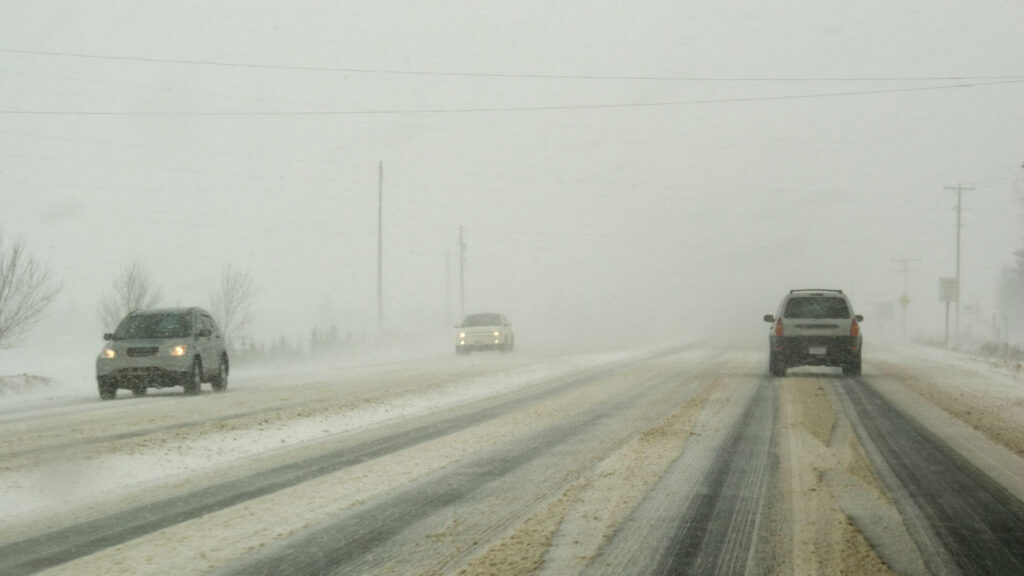 počasie na cestách v zime
